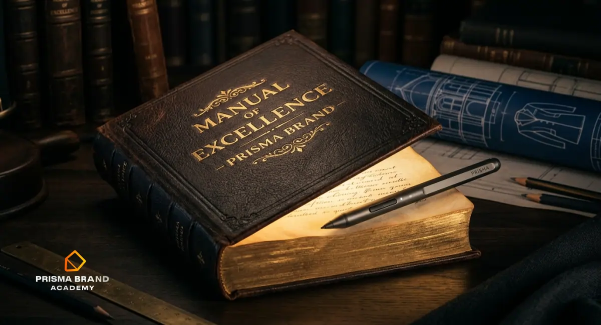 manual da excelência - o que aprendemos ao unir metodologia de ensino e estratégia de marca prisma brand